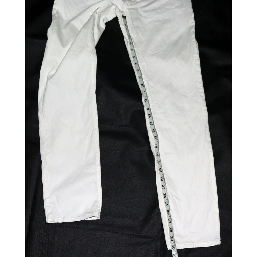 Peter Millar Crown Crafted Wayfare Men's Almond White Trousers Pants Size 33/32